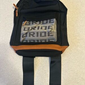 Black and Brown Backpack